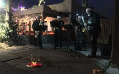 Sax Rats- Video Holiday Stroll, Old Town, Albuquerque, 2018
