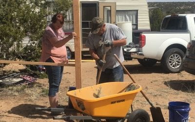 Roots Building a storage shed