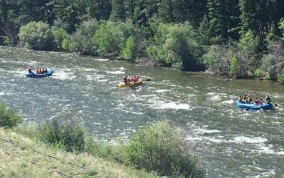 River Rafting Near Creede, Colorado