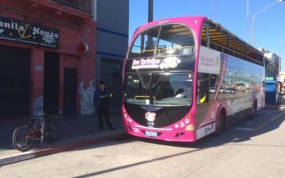 Tourista Sightseeing Bus/Port of Montevideo Dot to dot travel