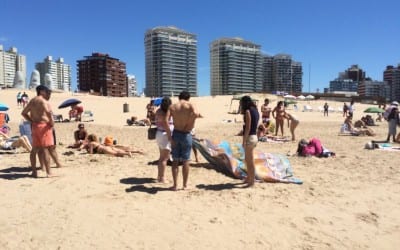 A Day at the Beach A popular place