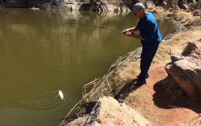 Fishing/Palo Duro Canyon Trout fishing in March