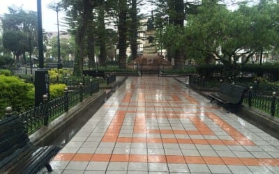 It Rains in Ecuador too Monday morning