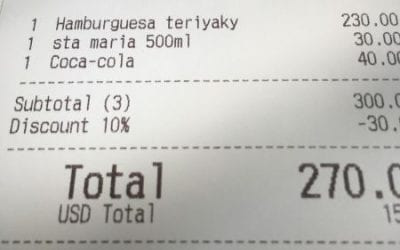 Sales Receipt as real as it gets