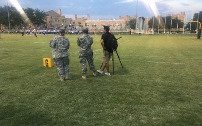 Football Wars Between the goalposts