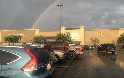 Rainbow Over Wal-Mart Albuquerque