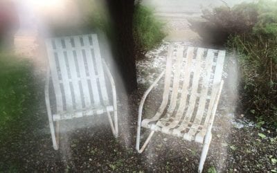 Ghost Chairs In a storm